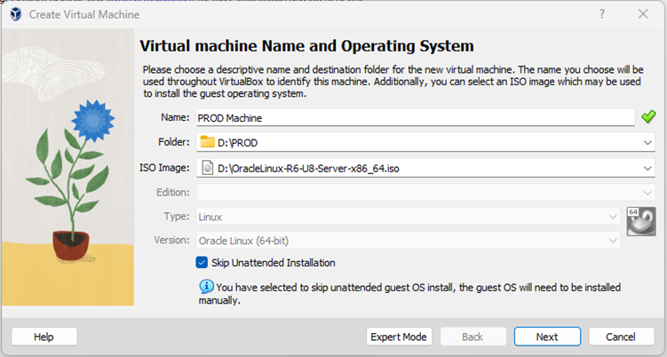 Install Oracle Linux