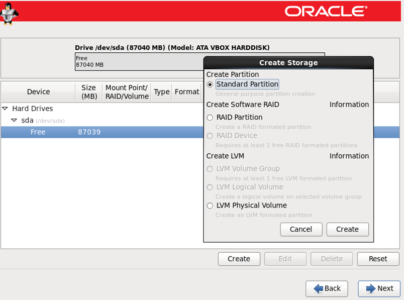 Install Oracle Linux