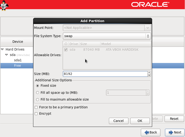 Install Oracle Linux